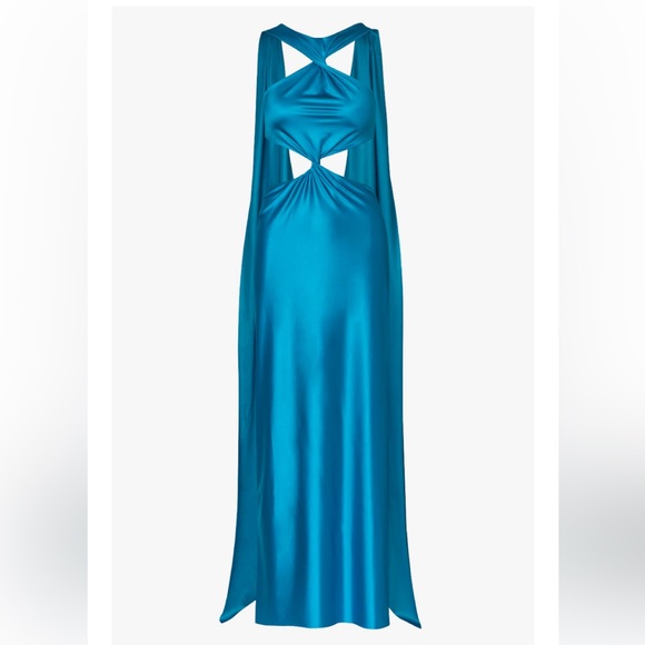 Baobab Ribera Maxi Dress Blue NWT - Picture 3 of 6